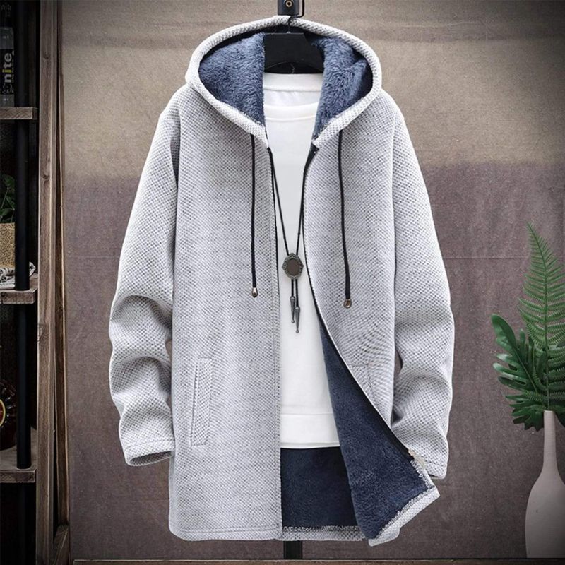 Wolff | Design Hoodie aus warmem und lässigem Material mit Seitentaschen