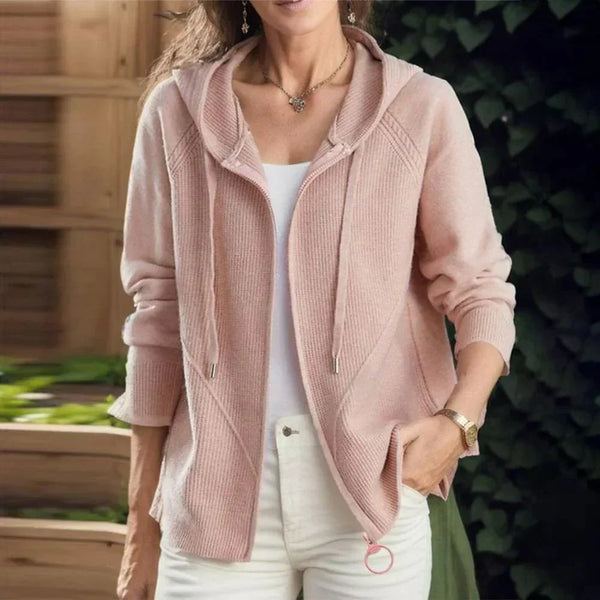 Wolff | Kuscheliger Rosa Hoodie-Chic