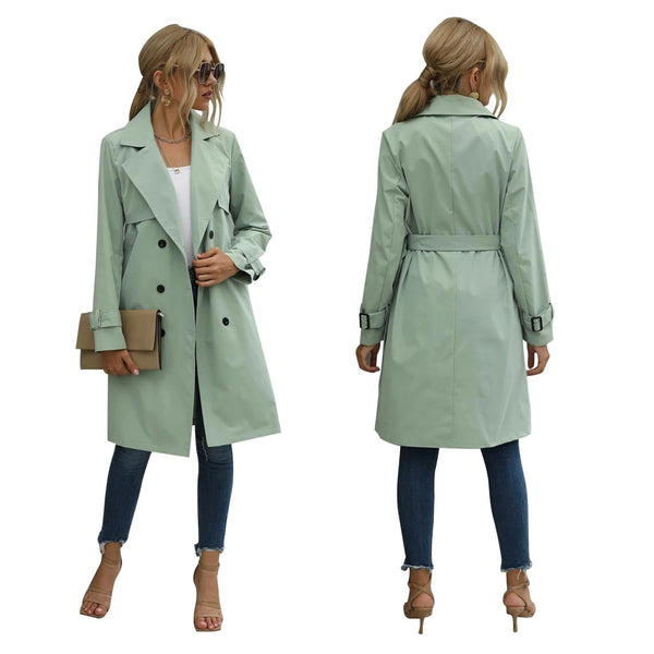 WOLFF und Winter Trenchcoat Jacke Damen