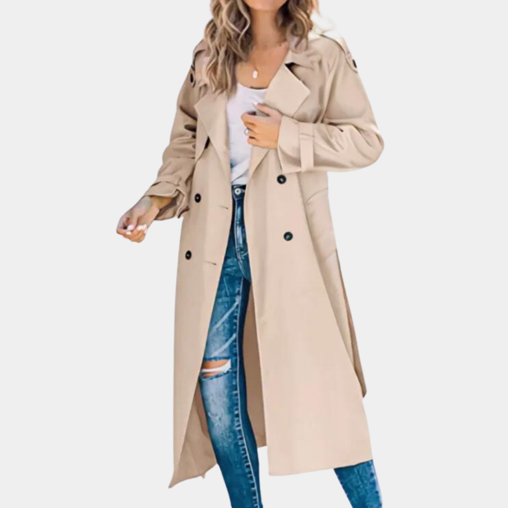 WOLFF - Stijlvolle trenchcoat voor dames