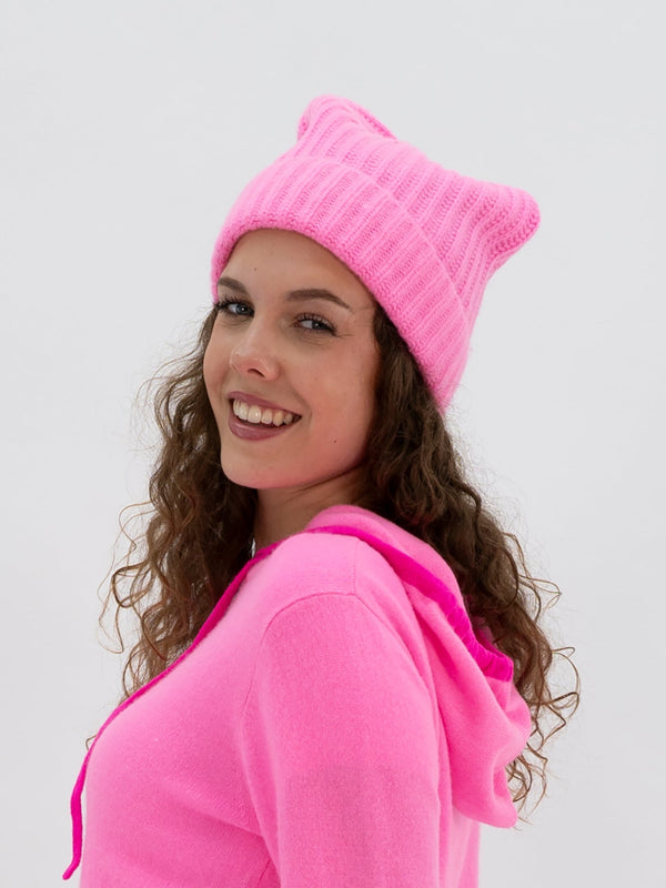 Wolff Ribbon Beanie Bubblegum