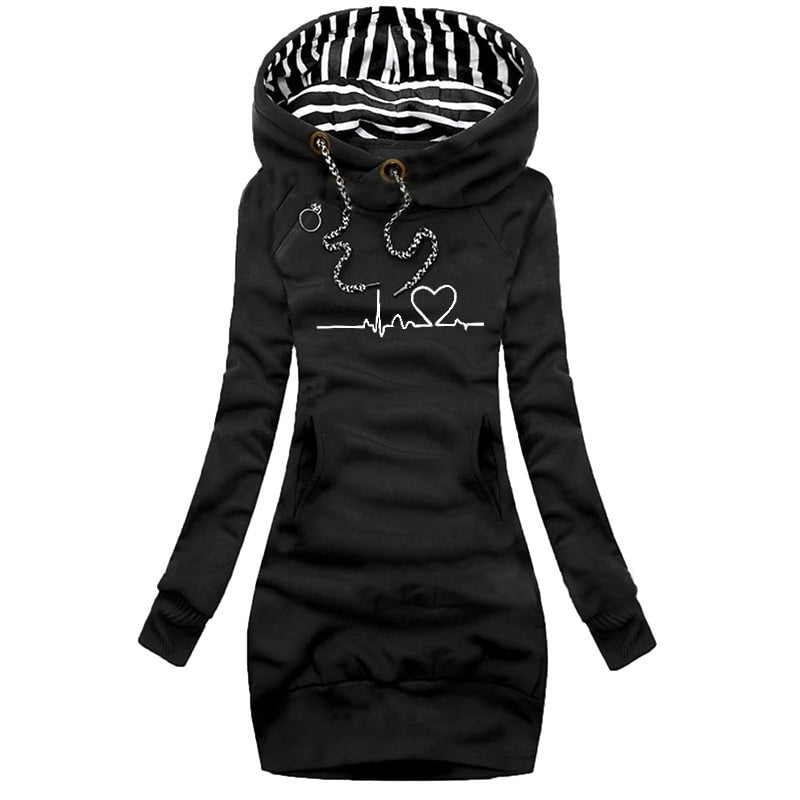 Wolff | Trendy Hoodie Kleid