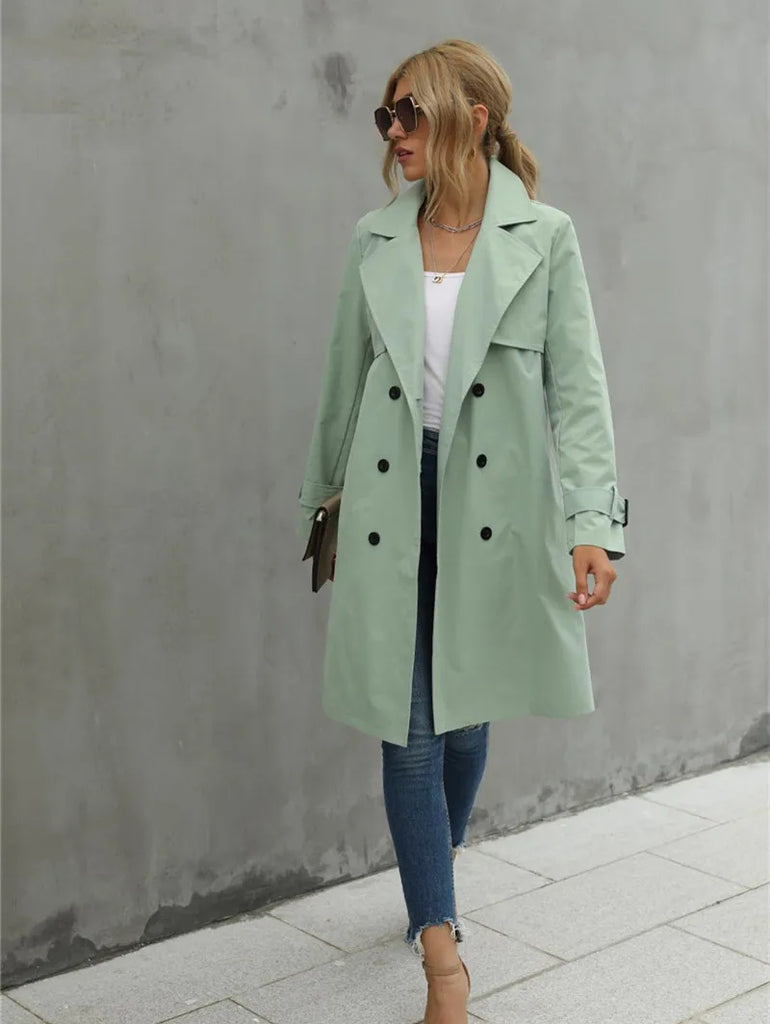 WOLFF und Winter Trenchcoat Jacke Damen