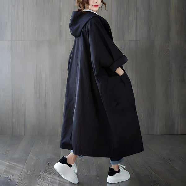 Eleganz Übergroßer Trenchcoat