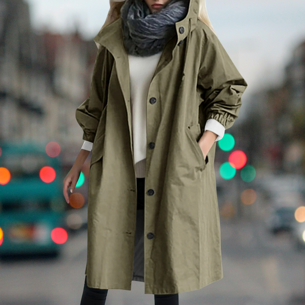 WOLFF | Wasserdichter Warmer Trenchcoat