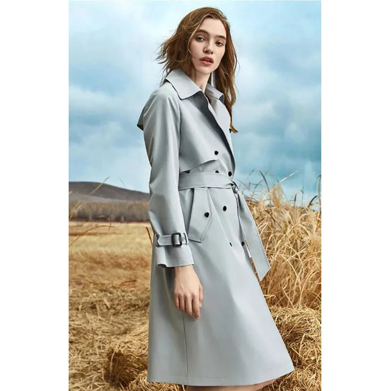 WOLFF - Winter-Trenchcoat Mit Schnürung