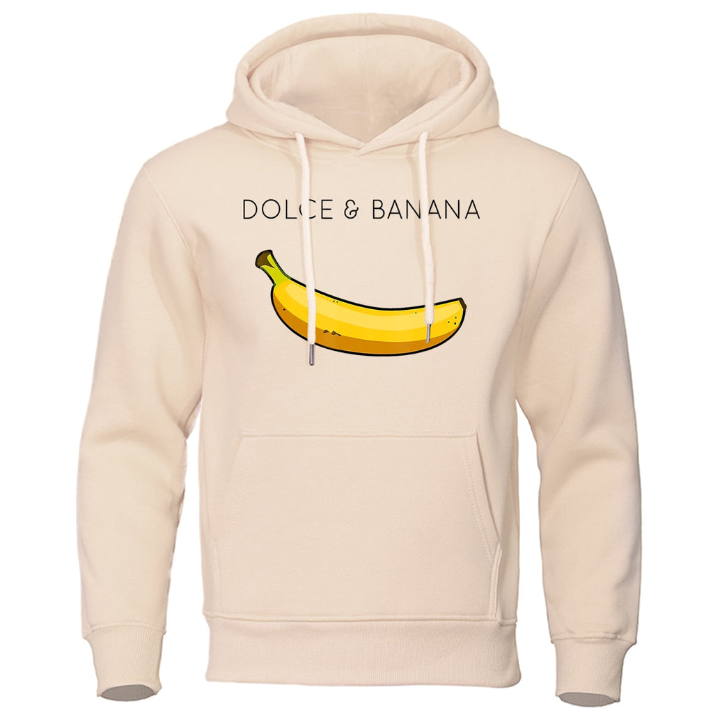 Steve™ - Kapuzenpulli mit Bananendruck