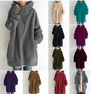 WW | Oversized Hoodie Damen - Wärmer Pullover für Herbst und Winter