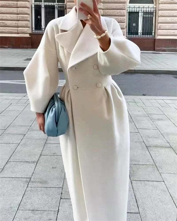 WOLFF | Trendy Wollmantel Trenchcoat für Damen