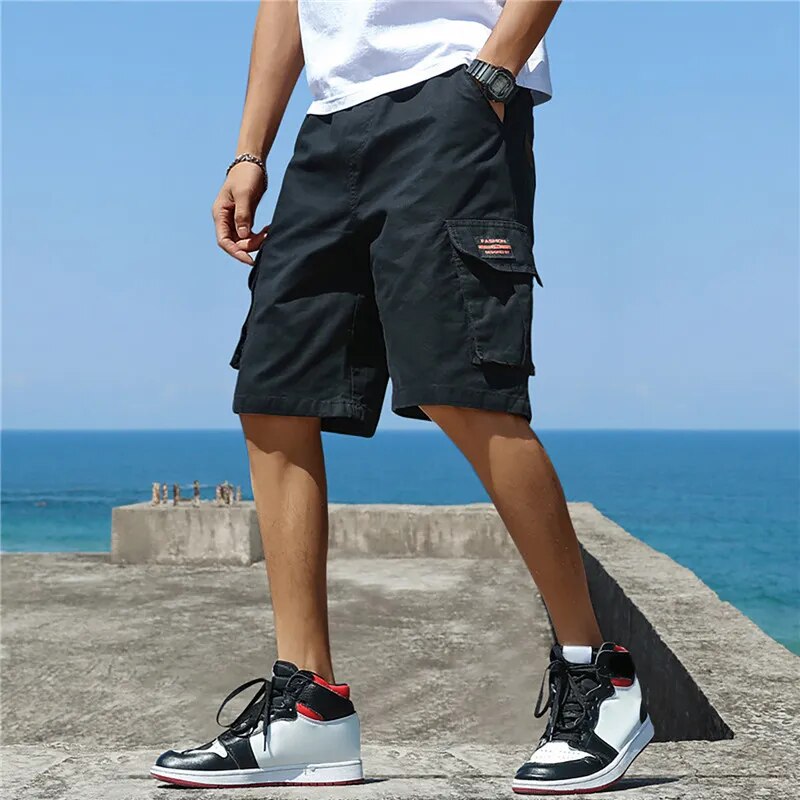 Wolff - Baggy Shorts mit mehreren Taschen