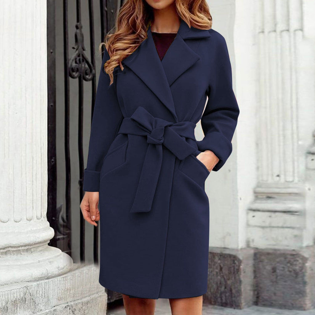 Wolff | Schicker Langer Trenchcoat Mit