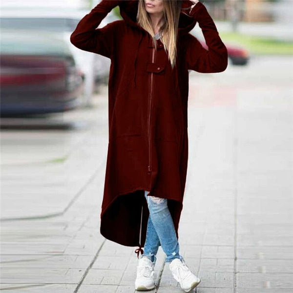 WW | Sportliche Long-Sweatjacke