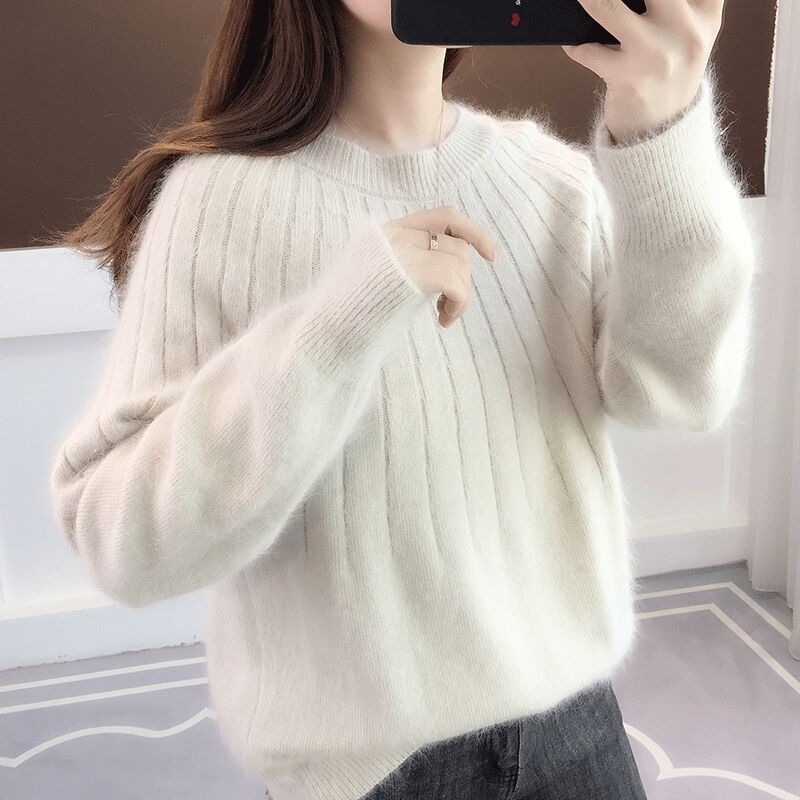 Fluffina - Flauschig weicher Pullover - FashionWOLF